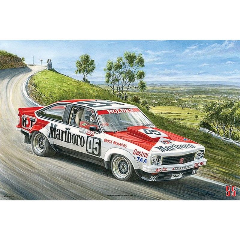 Holden 1979 HDT A9X Torana Framed Print by Mike Harbar