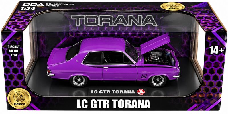 DDA627 1/24 Purple Holden LC GTR Torana