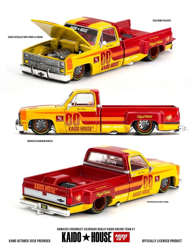 Kaido House KHMG320 Chevrolet Silverado Dually Kaido Racing Team V1