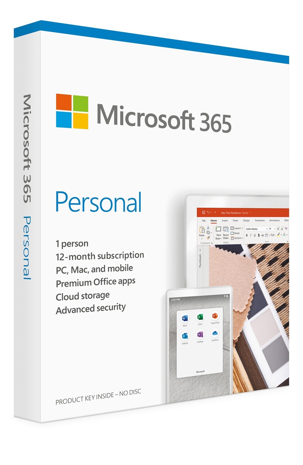Microsoft 365 Personal - Suscripción anual - 1 usuario 
Microsoft