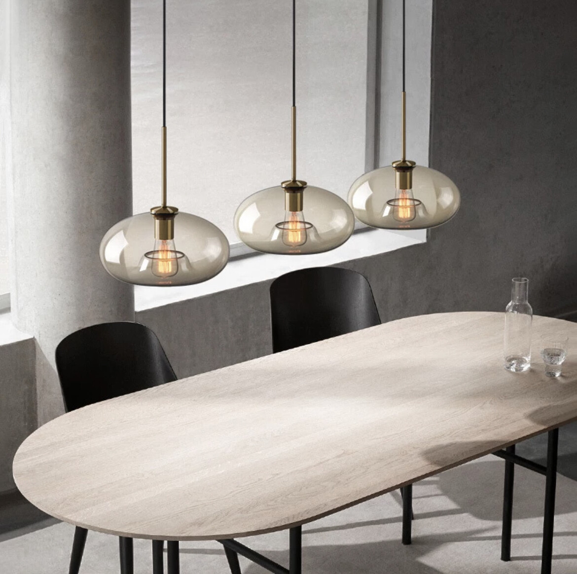 SAMA GLASS LAMP