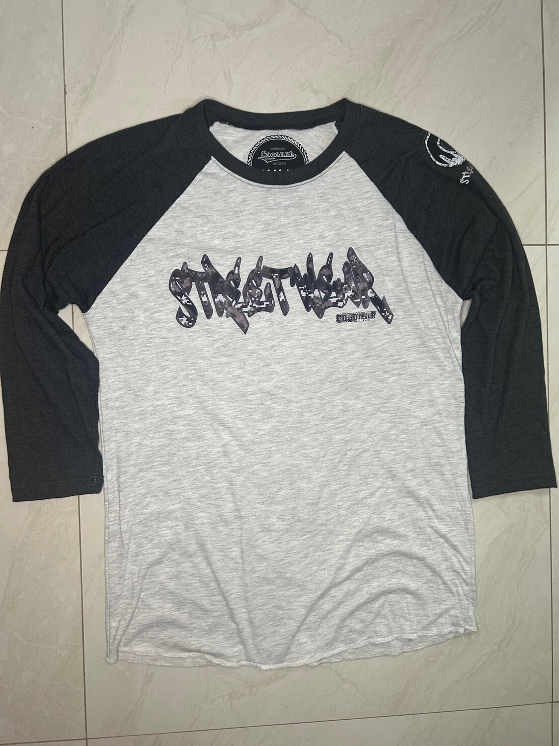 Coconut Bloodline long-sleeve Crewneck  T-shirt