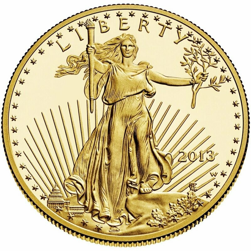 AMERICAN EAGLE 1 OZ GOLD COIN