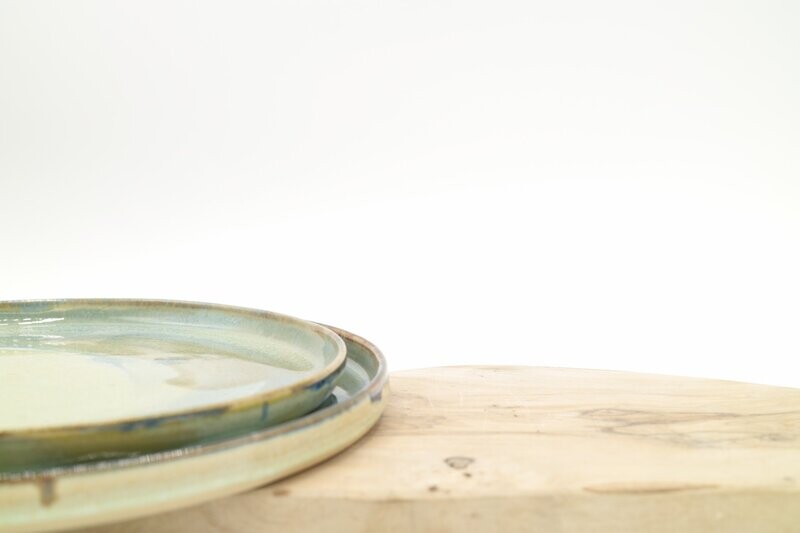 Water Blauw - Pizza/Serveer bord