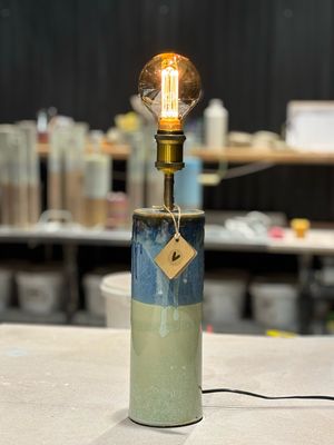 Water Blauw - design lamp