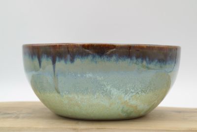 Handgemaakt keramiek schaaltje - Water Blauw