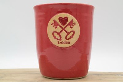Handgemaakte keramiek Beker - Leidse Sleutels