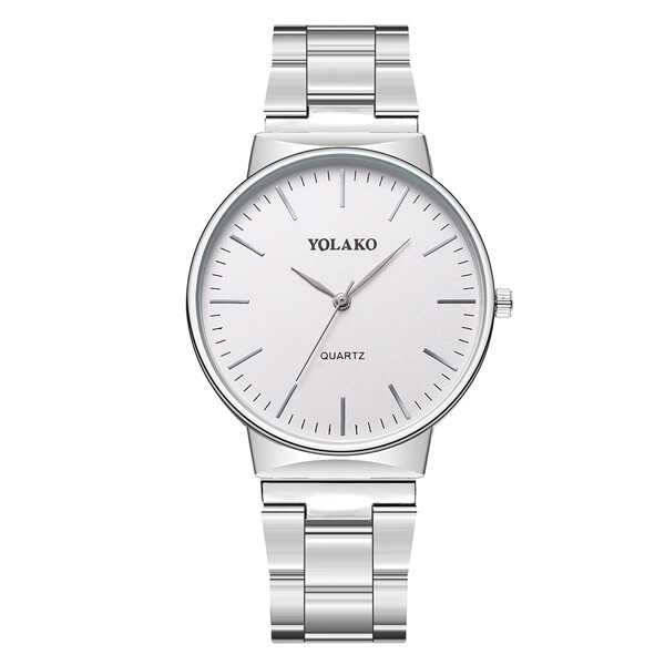 RELOJ ROMA - PLATEADO