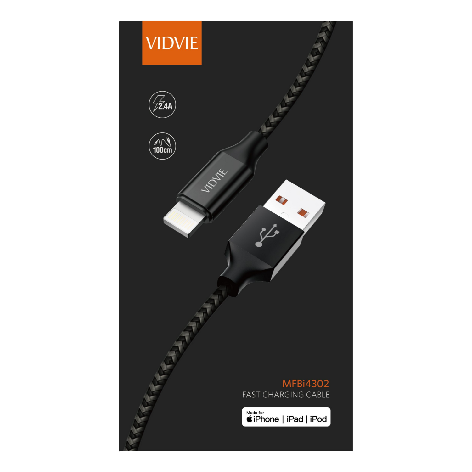 Cable Trenzado USB - Lightning