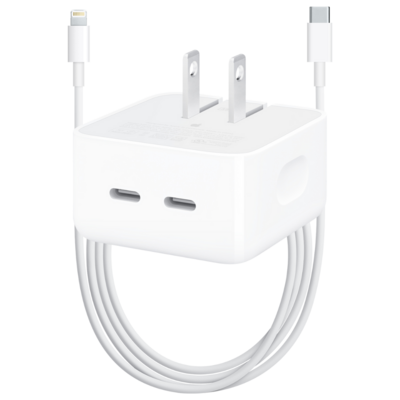Cargador Apple de 35W + Cable USB-C a Lightning