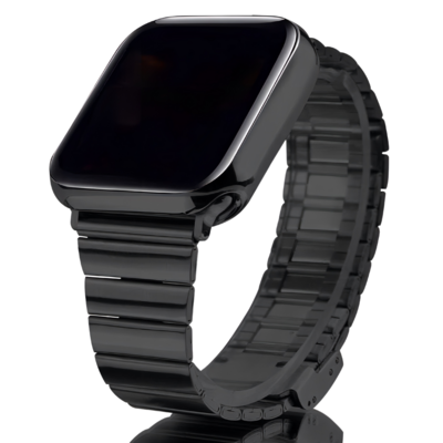 Brazalete Steel Band Black Apple Watch