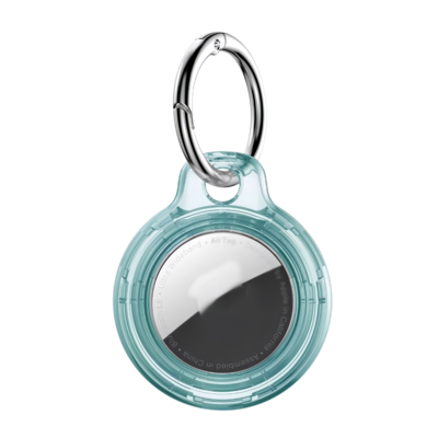 Case AirTag Transparency Aqua