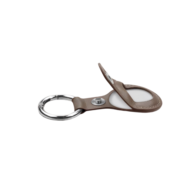 Funda Leather Camel AirTag