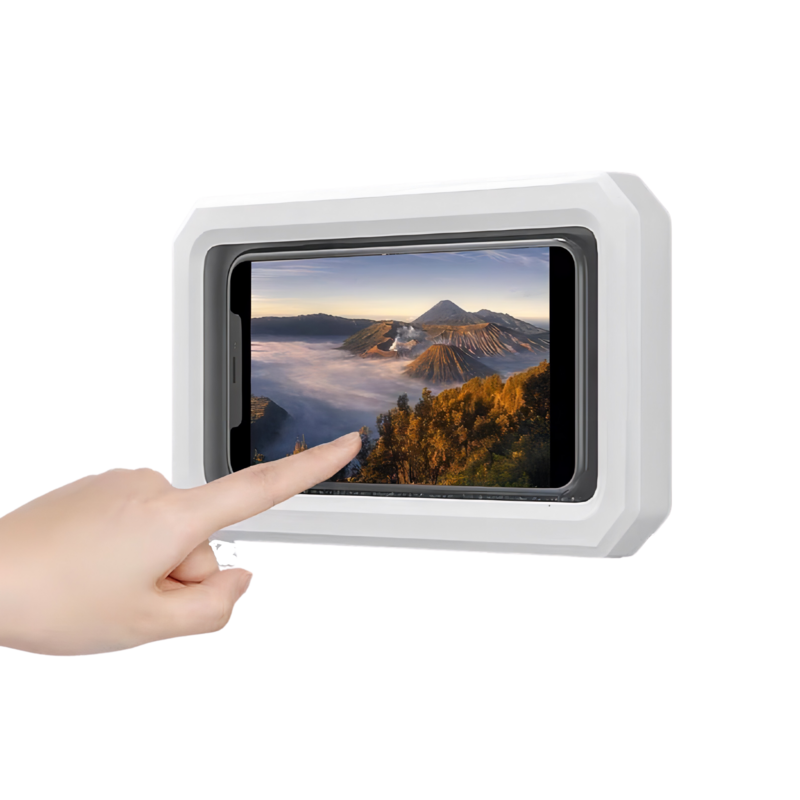 Soporte de Ducha Waterproof 360° – White (iPhone)
