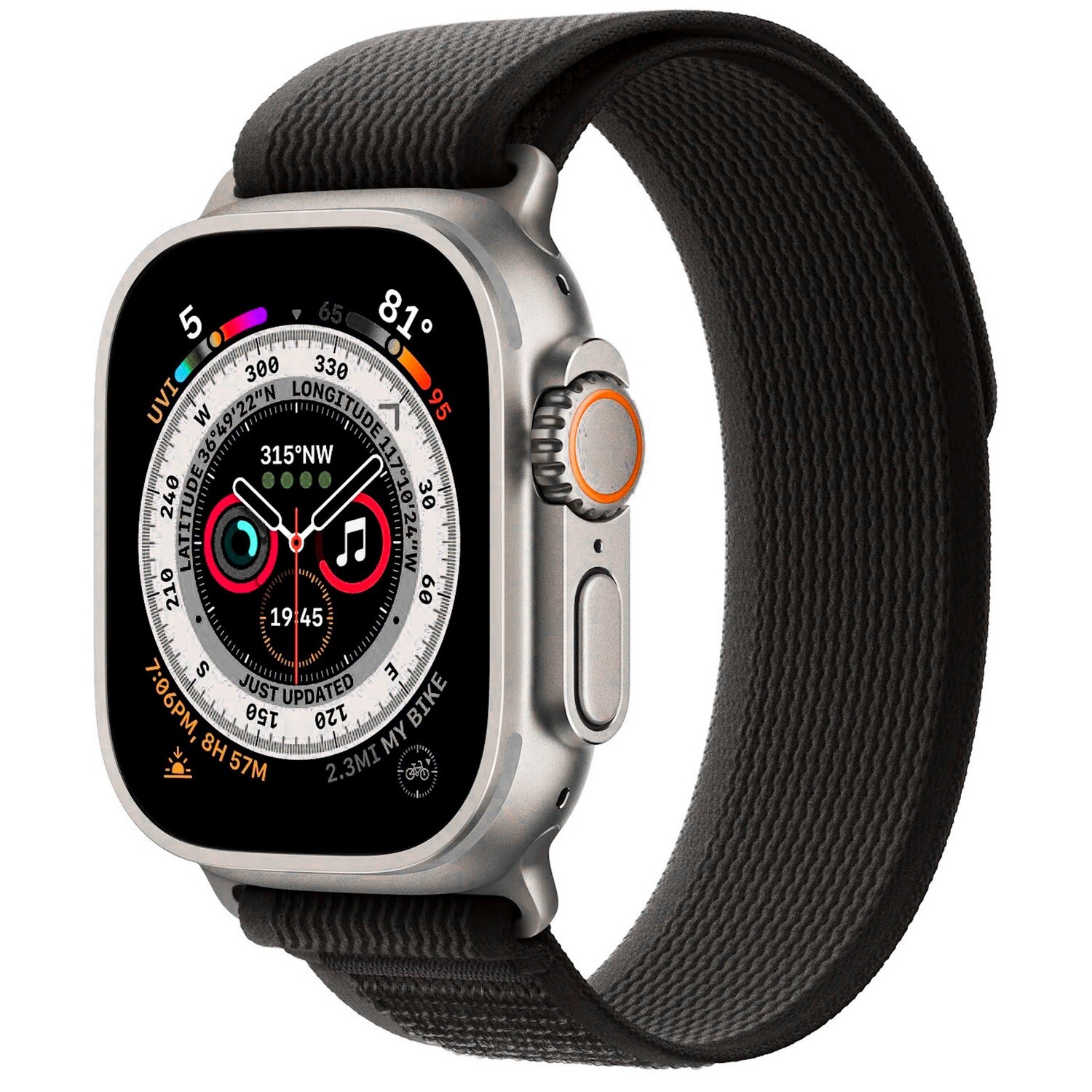Correa Loop Trail – Onyx (Apple Watch)