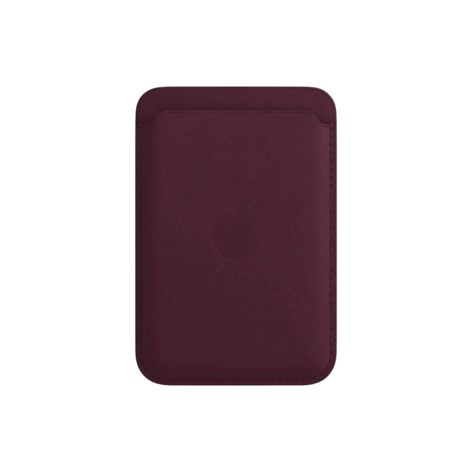 Leather Wallet with MagSafe Dark Cherry