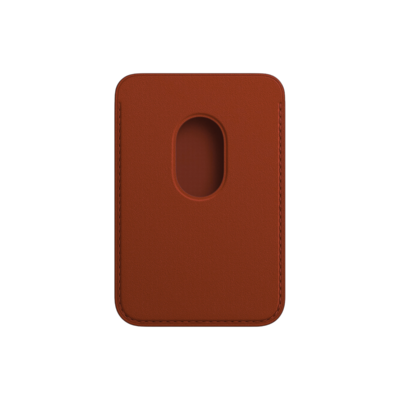 Leather Wallet with MagSafe Golden Brown