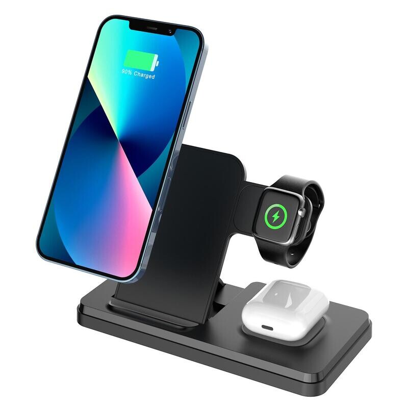 Estación MagSafe Fast Charge 3 en 1 – Black Estación MagSafe Fast Charge 3 en 1 – Black