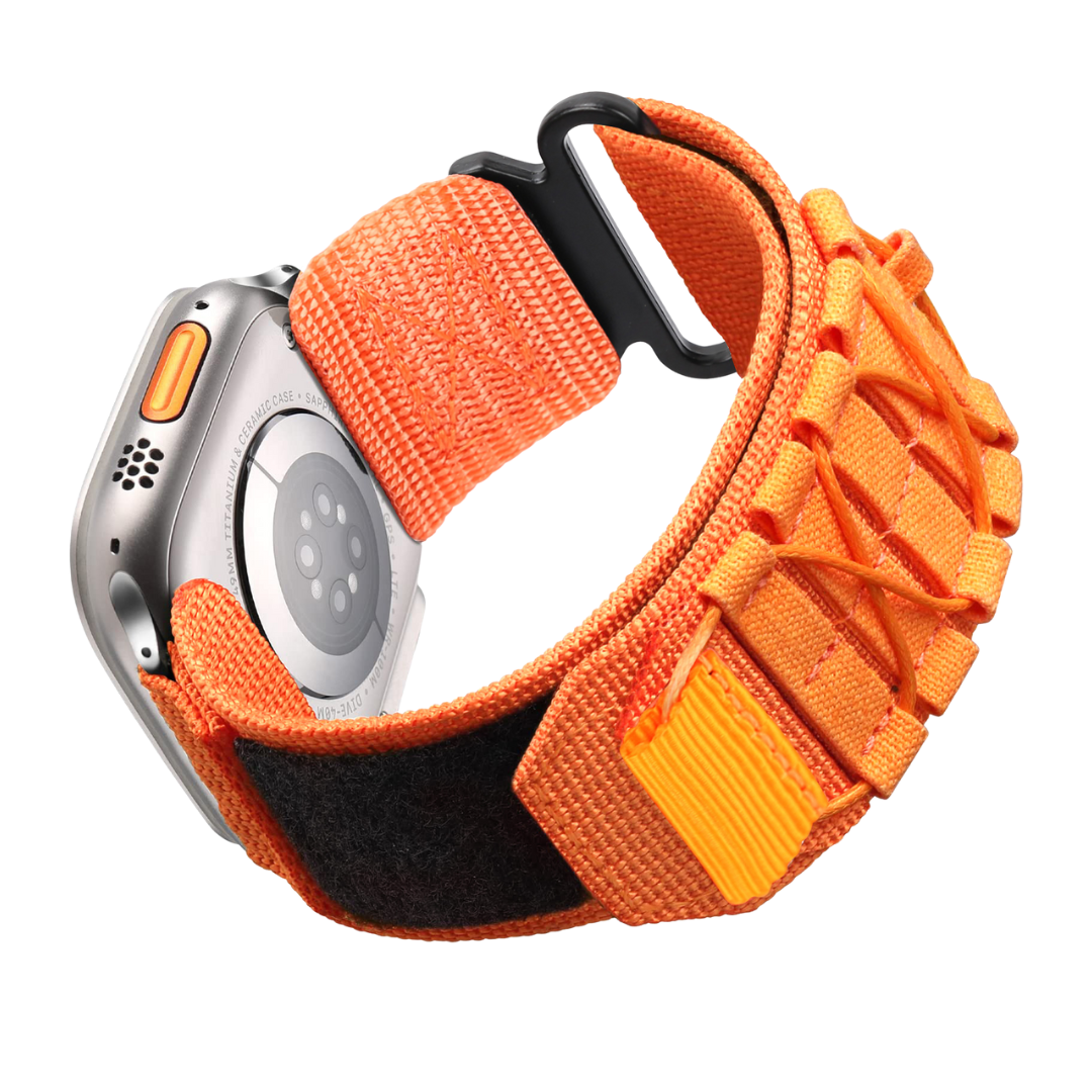 Correa Military Tactical Bandletic Orange para Apple Watch