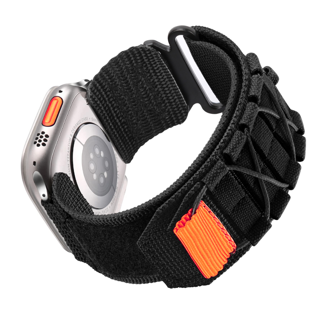 Correa Military Tactical Bandletic Black para Apple Watch