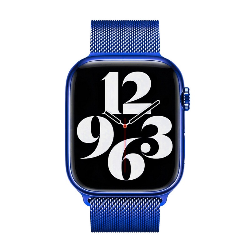 Pulsera Milanese Loop – Cobalt Blue (Apple Watch)