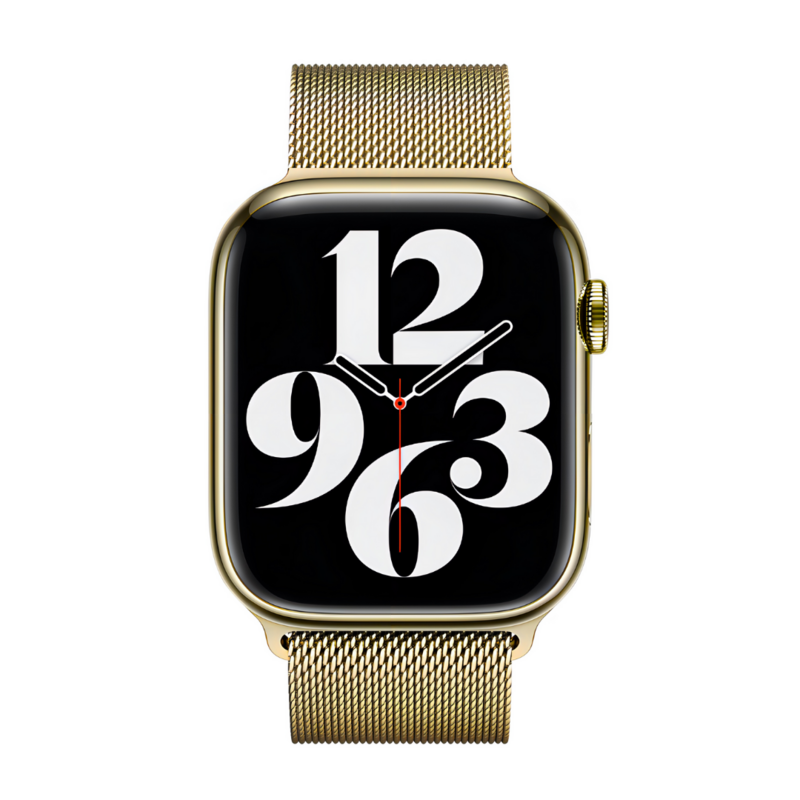 Pulsera Milanese Loop – Starlight Gold (Apple Watch)