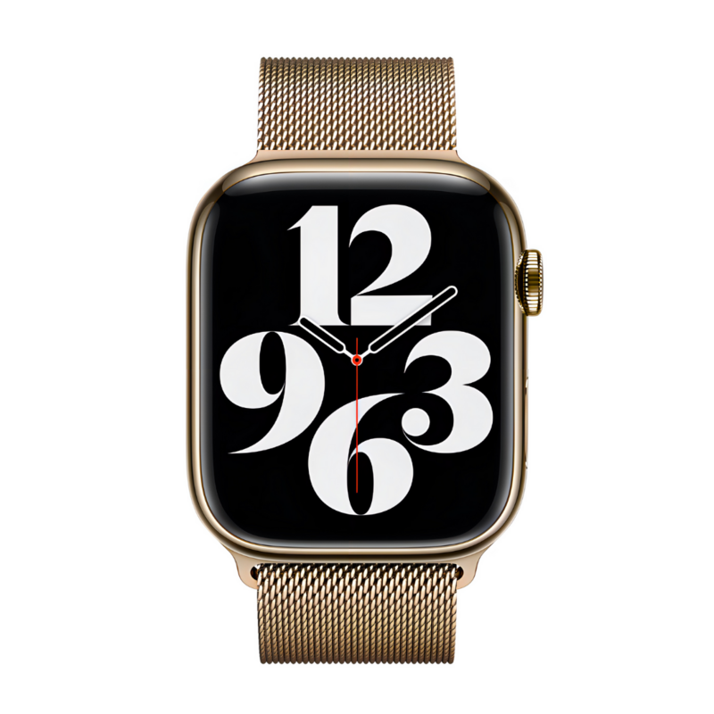 Pulsera Milanese Loop – Bronze Gold (Apple Watch)