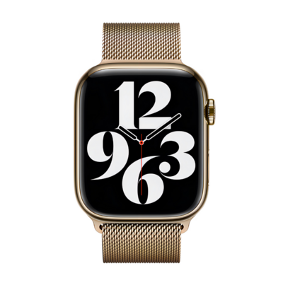 Pulsera Milanese Loop – Bronze Gold (Apple Watch)