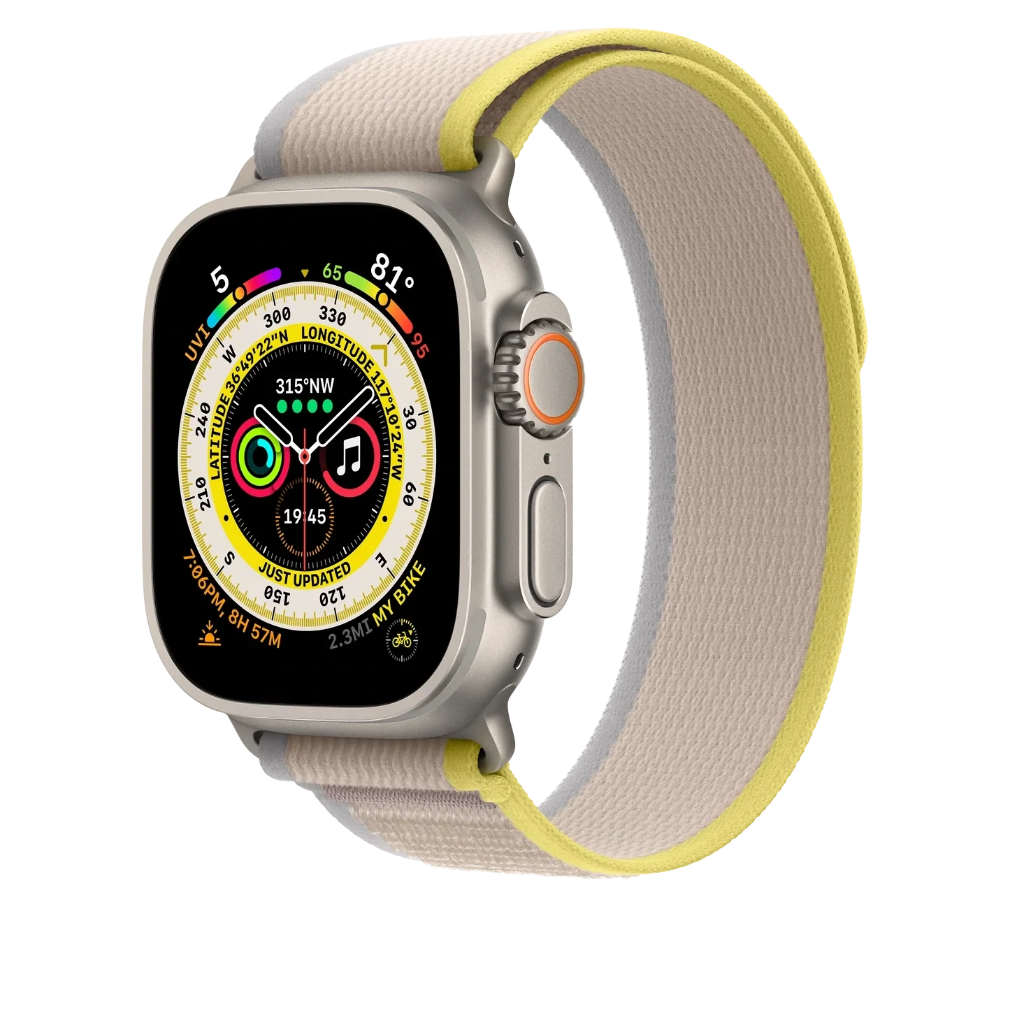 Correa Loop Trail Yellow/Beige para Apple Watch