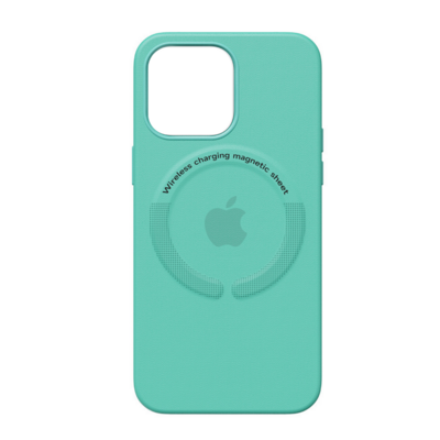 Funda Leather MagSafe - Turquoise