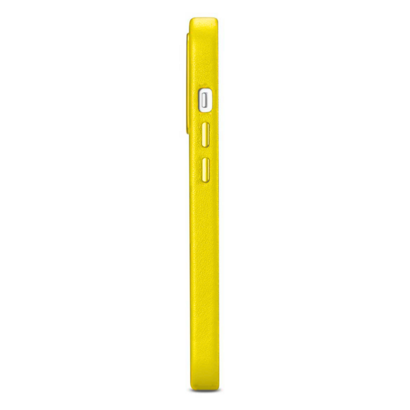 Case MagSafe Leather – Canary Yellow (iPhone)