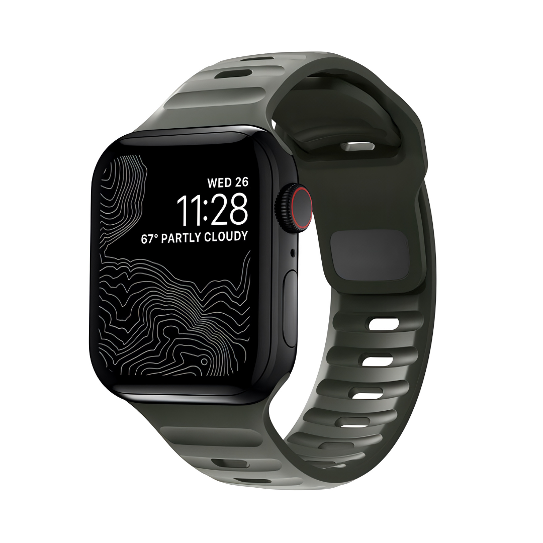 Correa Monark Sport Band Green para Apple Watch