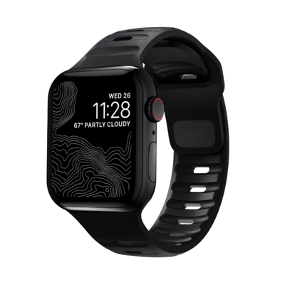 Correa Monark Sport Band Black para Apple Watch