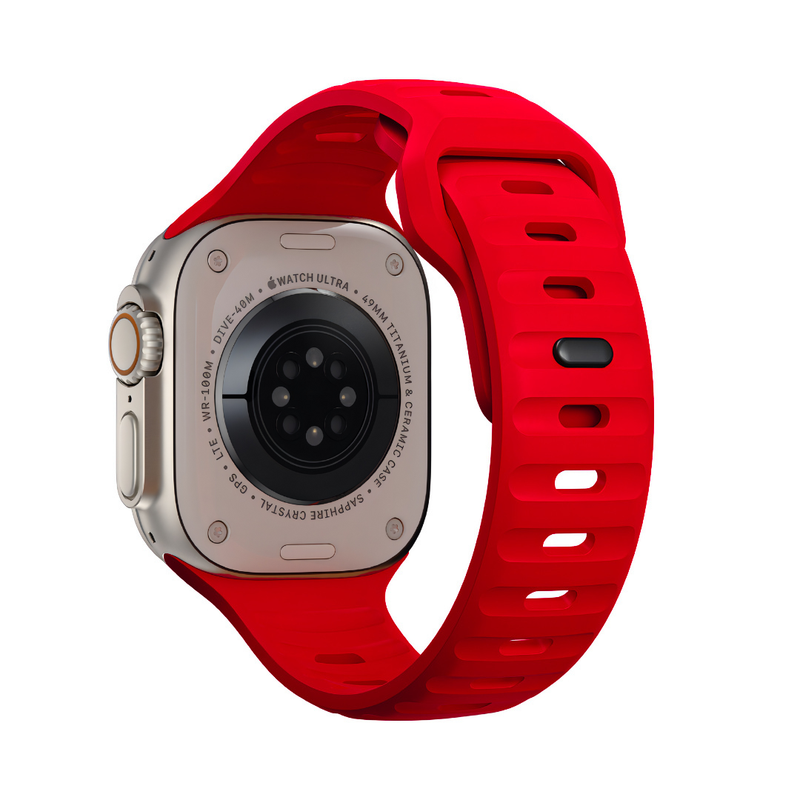 Correa Monark Sport – Crimson (Apple Watch)