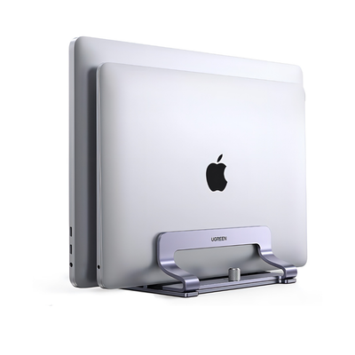 Soporte Vertical Dual de Aluminio – MacBook (UGREEN)