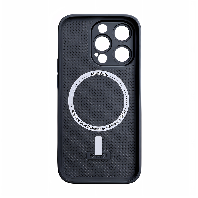 Case Frosted Glass AG – Black (iPhone)