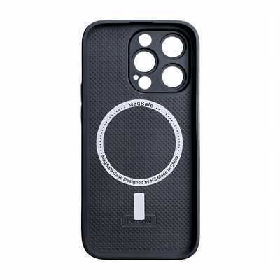 Case Frosted Glass AG – Black (iPhone)