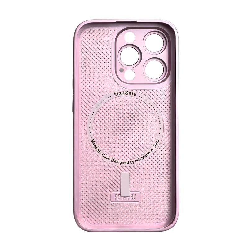 Case Frosted Glass AG – Rose (iPhone)