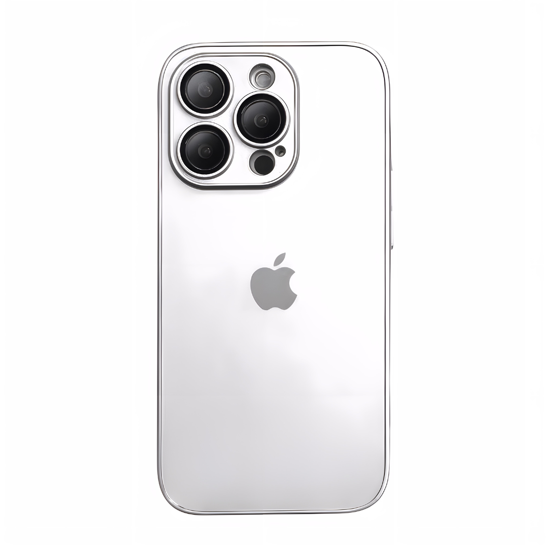 Funda Glass Esmerilada AG - White