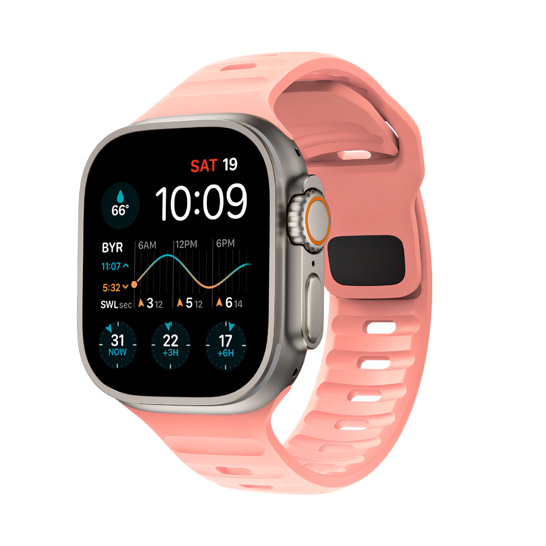 Correa Monark Sport Band Salmón para Apple Watch