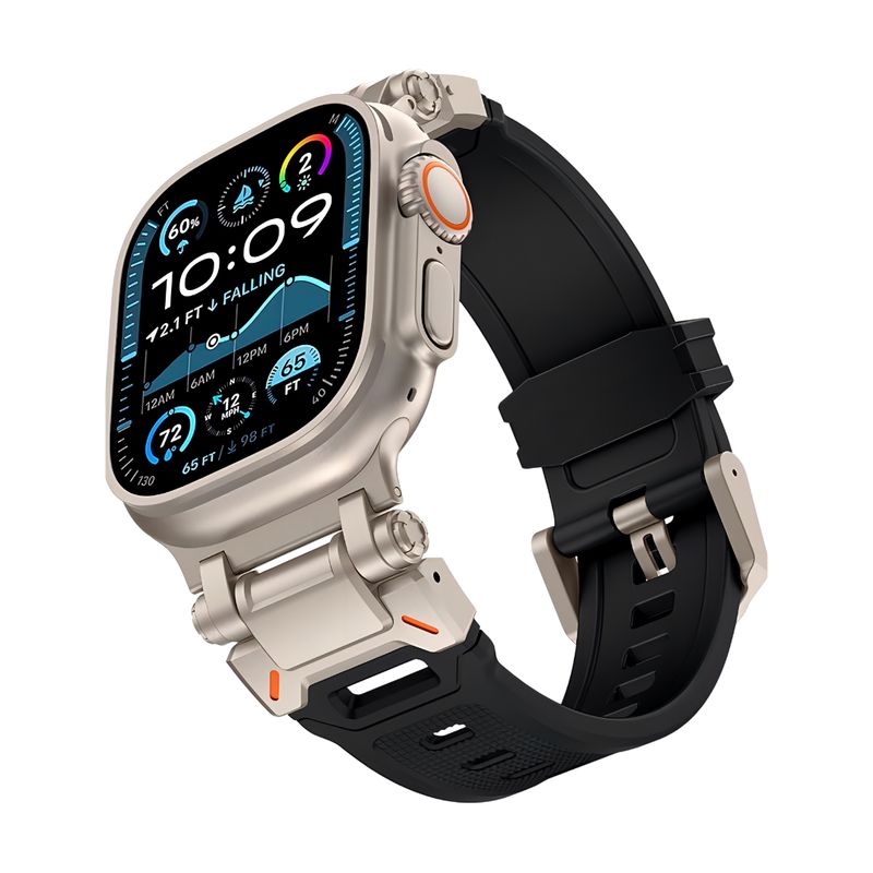 Correa Kades Ultra – Stealth Lugs Titanium (Apple Watch)