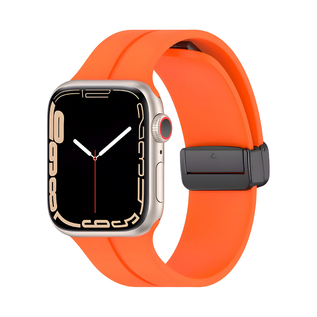 Fibaks Magnetic Sport Band - Silicone Pumpkin