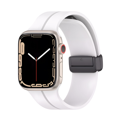 Fibaks Magnetic Sport Band - Silicone Winter Snow