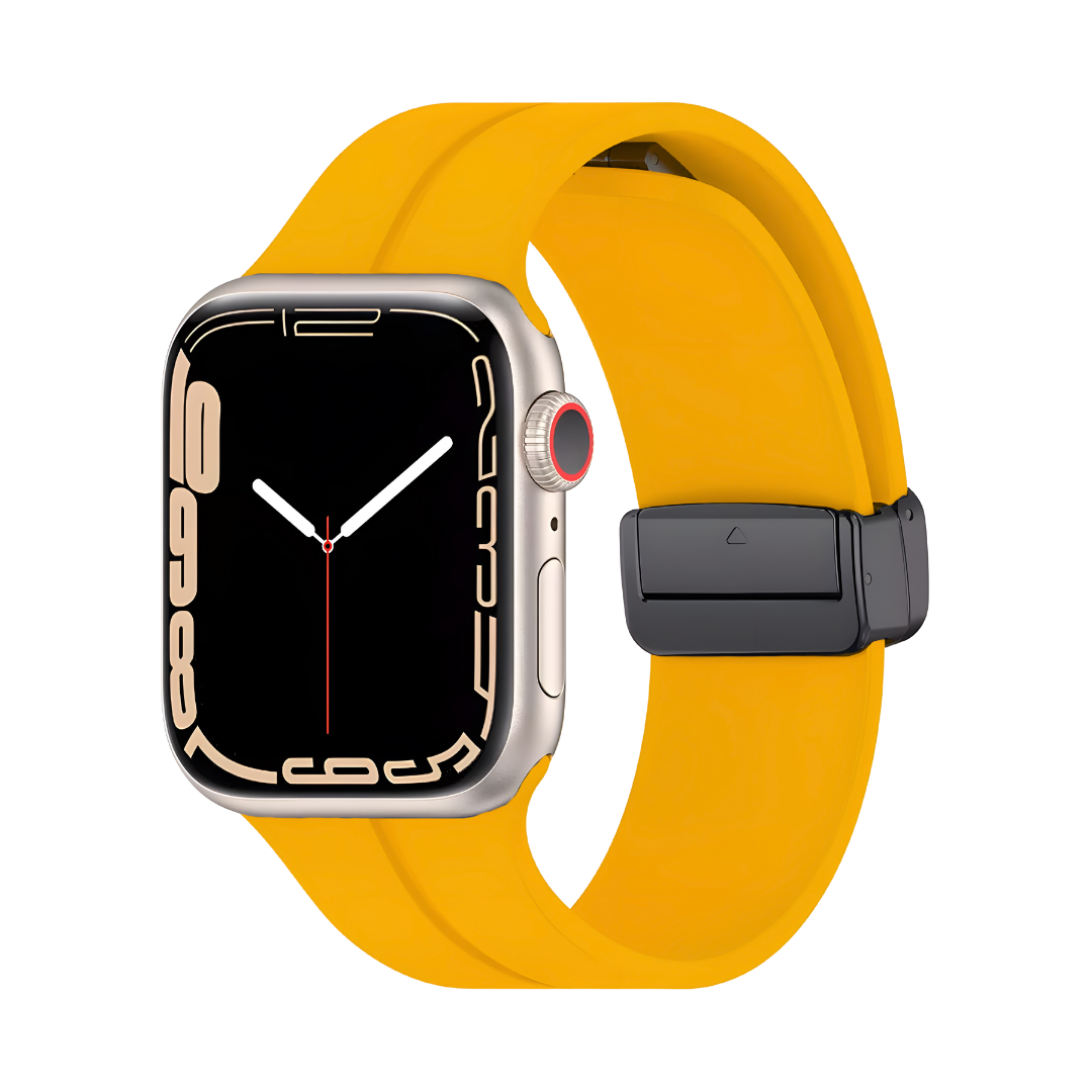 Fibaks Magnetic Sport Band - Silicone Marigold
