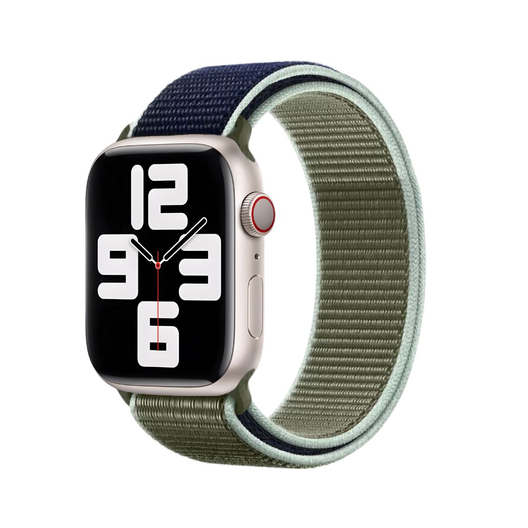 Correa Trenzada Sport Loop - Emerald Tide