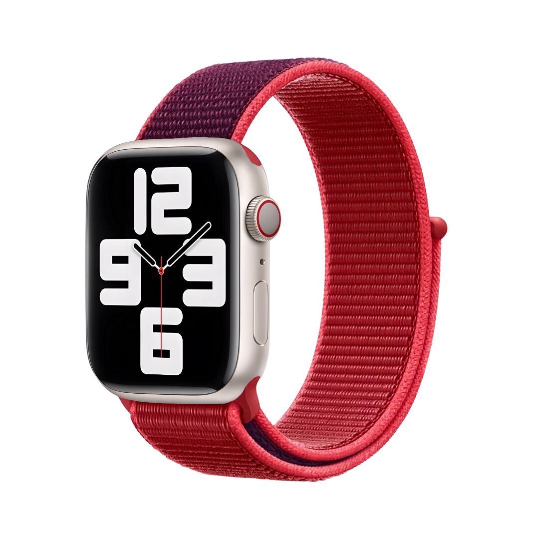 Correa Trenzada Sport Loop - Berry Blossom