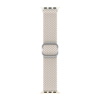 Braided Solo Loop Band - Soft Linen
