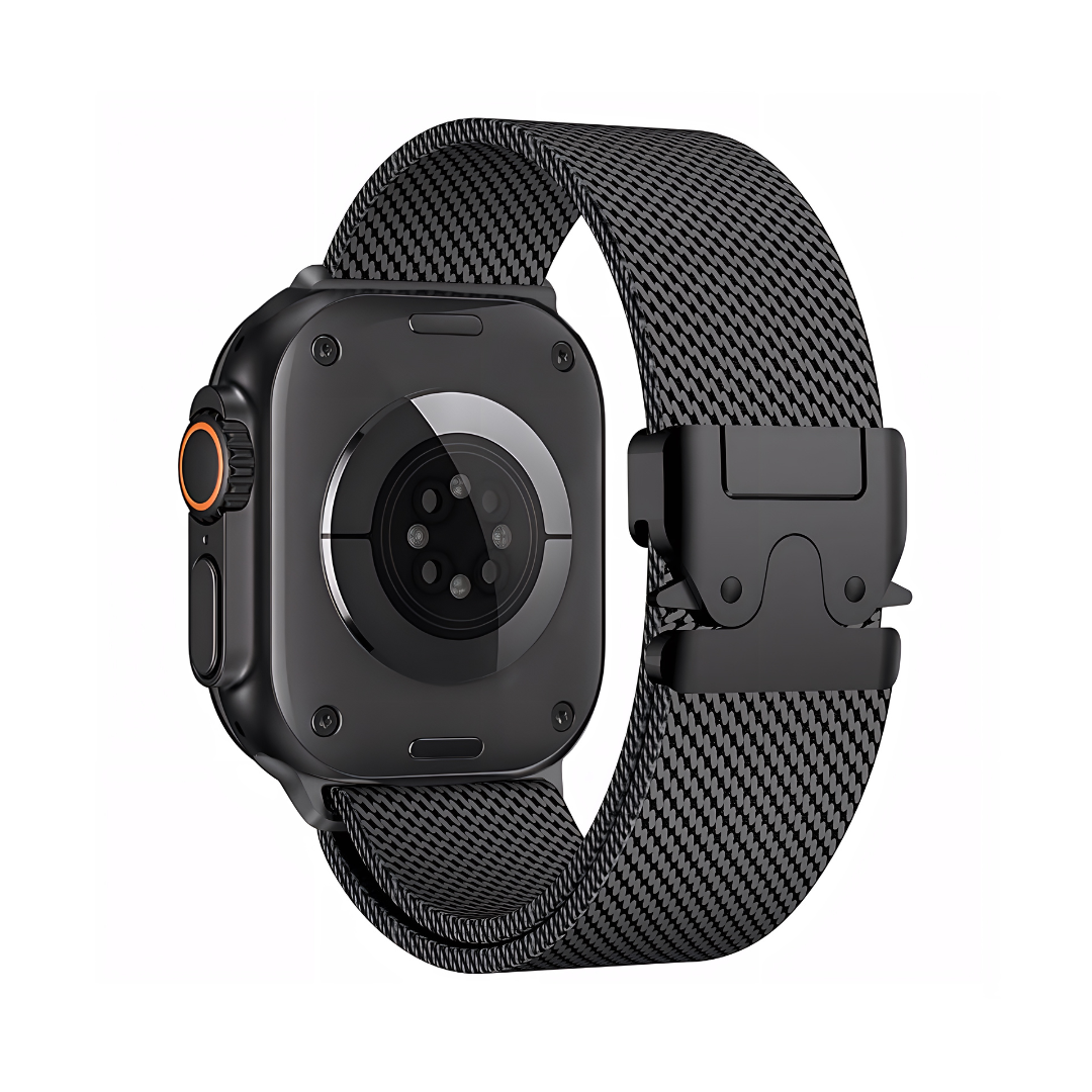 Brazalete Milanese Mesh – Black Titanium (Apple Watch) Brazalete Milanese Mesh – Black Titanium (Apple Watch)