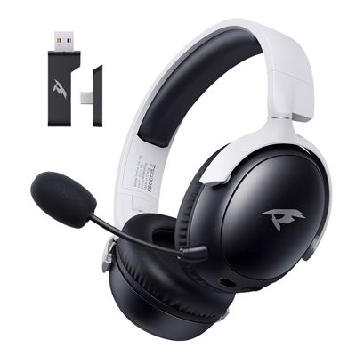 Auriculares Wireless Gaming PICUN G3 con Surround Sound - White &amp; Black