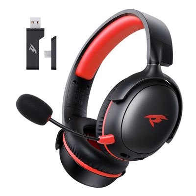Auriculares Wireless Gaming PICUN G3 con Surround Sound - Black &amp; Red